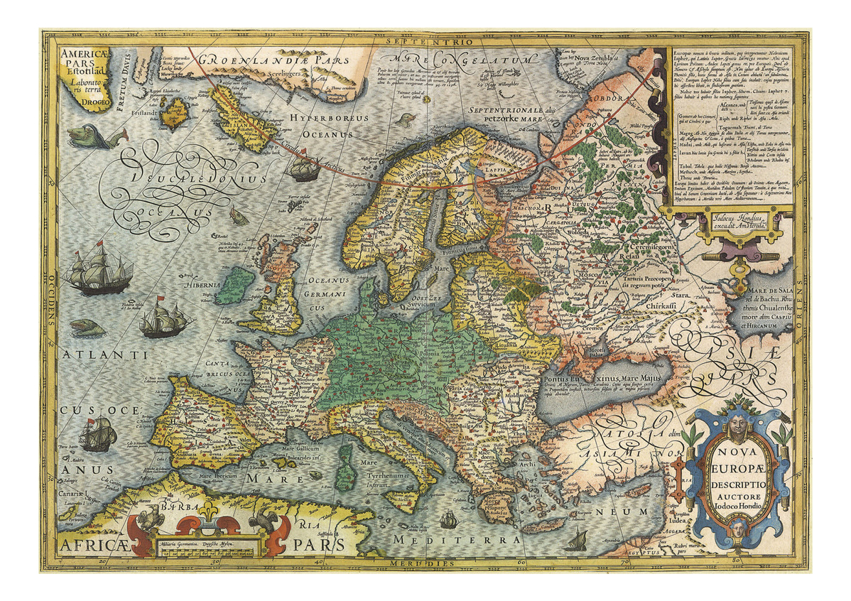 Puzzle Rompecabezas Mapa Europa 1000 Piezas Educa Trex