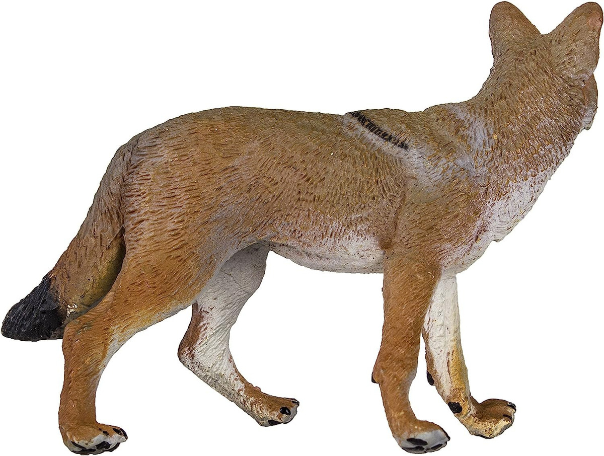 Figura Safari Coyote Mamifero Juguete Muñeco Coleccionable