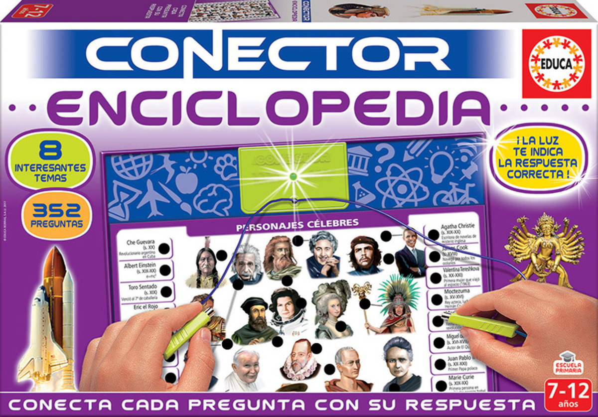 Juego Conector Enciclopedia Educa Infantil Didactico Trex ®