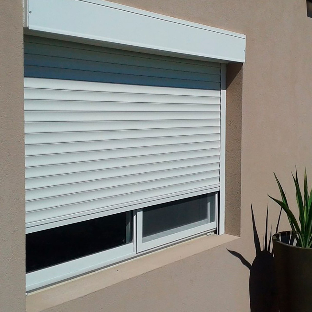 Monoblock Ventana De Pvc Corrediza 134 X 120 Persiana Trex