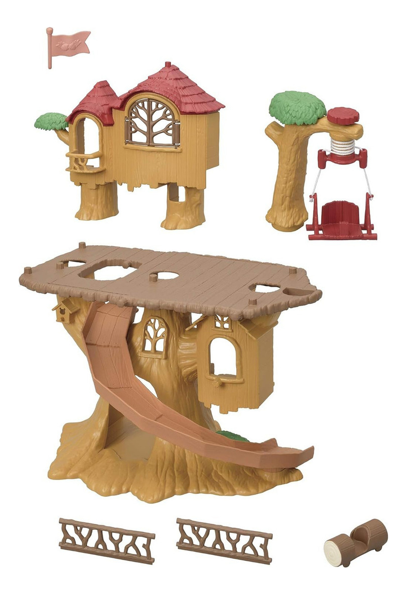 Sylvanian Families Casa Del Arbol Aventura Juguete Infantil