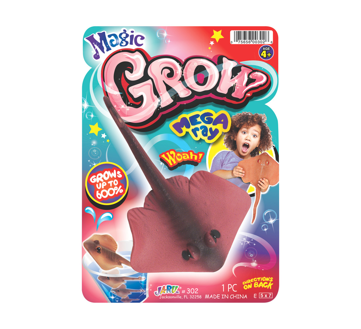 Animales Magicos Grow Crecen En Agua 600% Ja-ru Calidad Trex