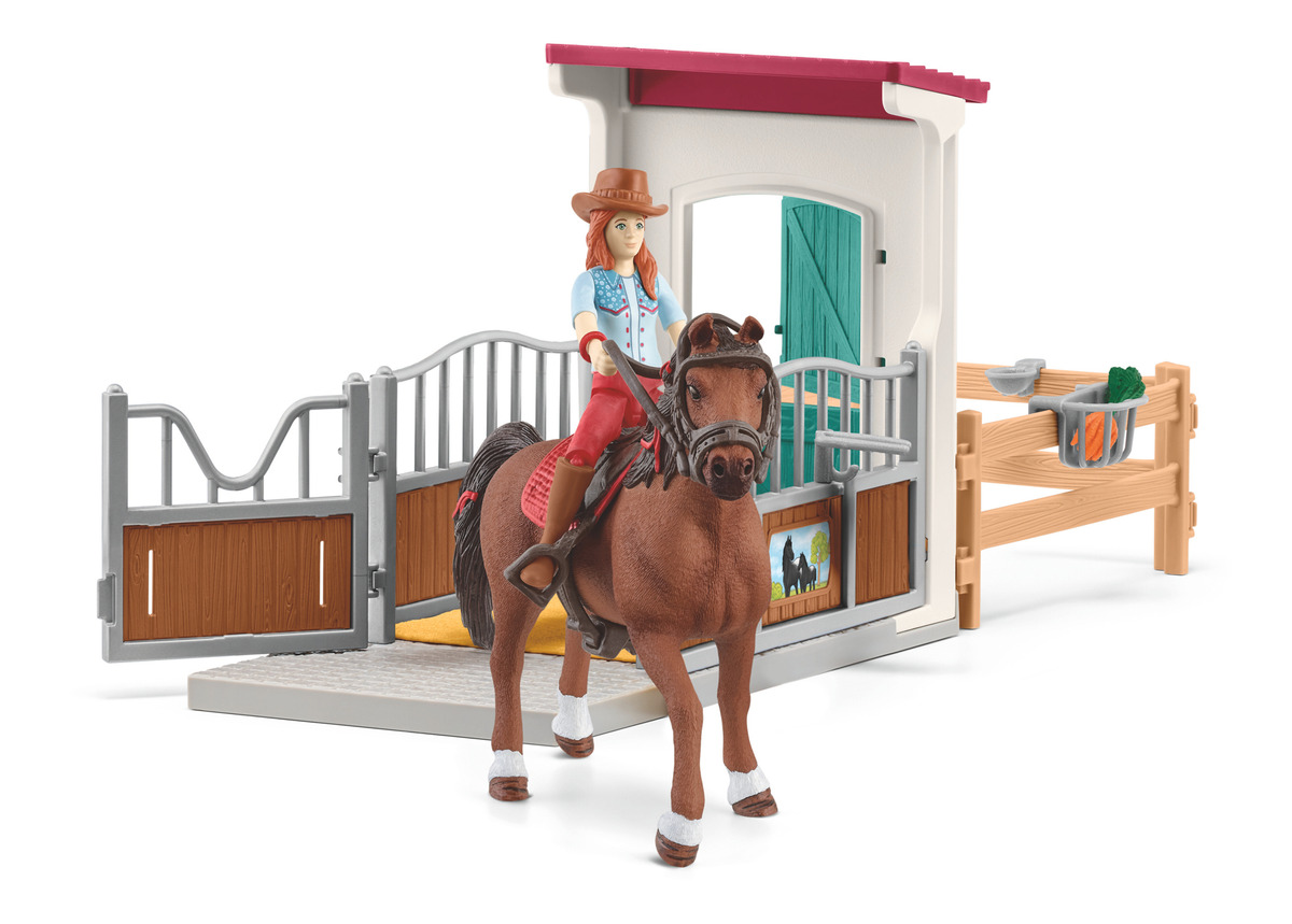 Set Box Caballos De Hannah Y Cayenne Horse Club Schleich Tx