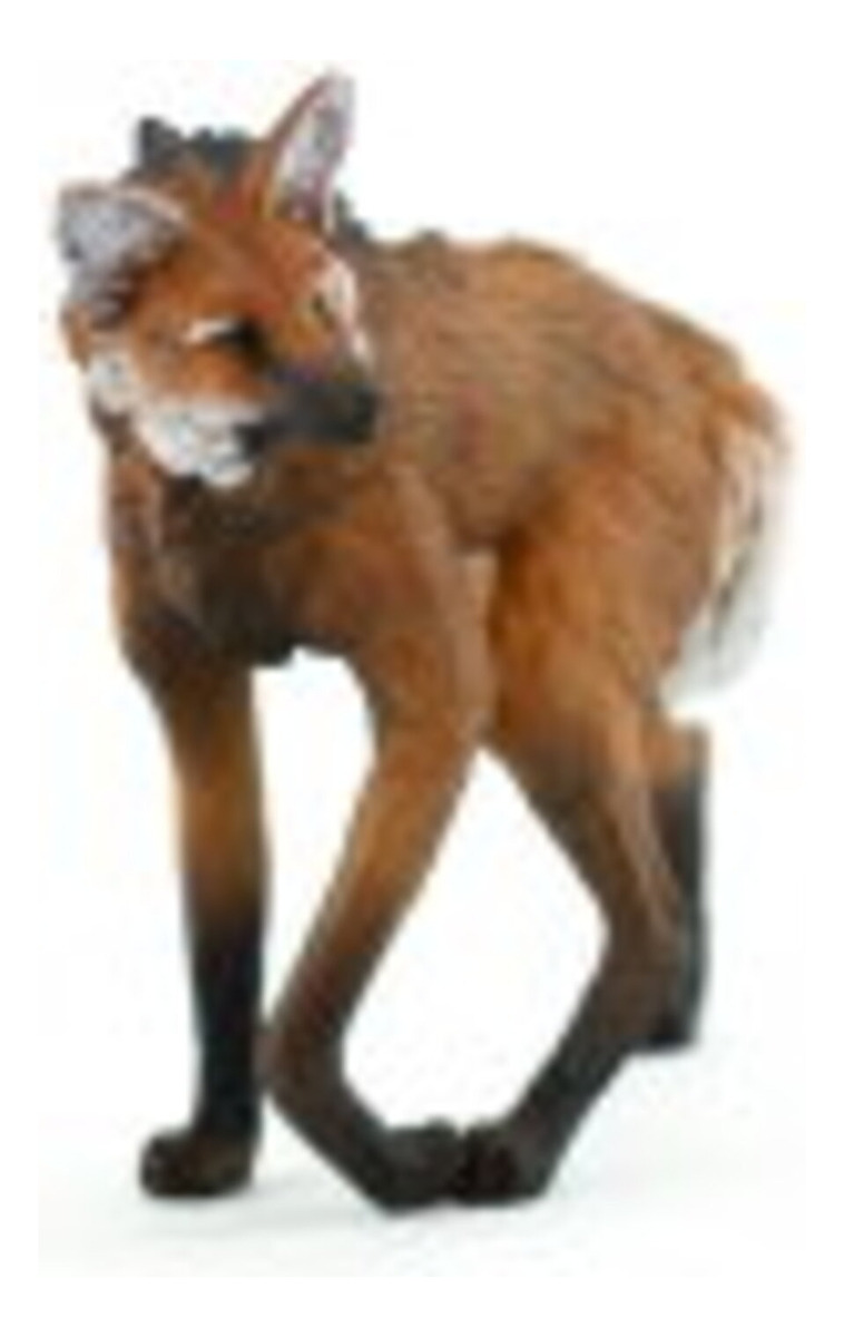 Figura Safari Lobo Amelenado Coleccionable Animales Trex