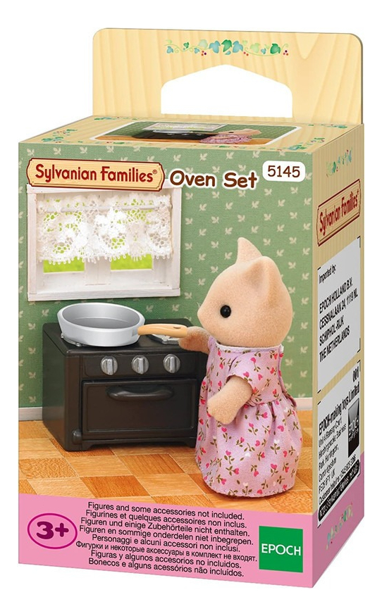 Sylvanian Families Set Horno Cocina Juguete Accesorio Trex