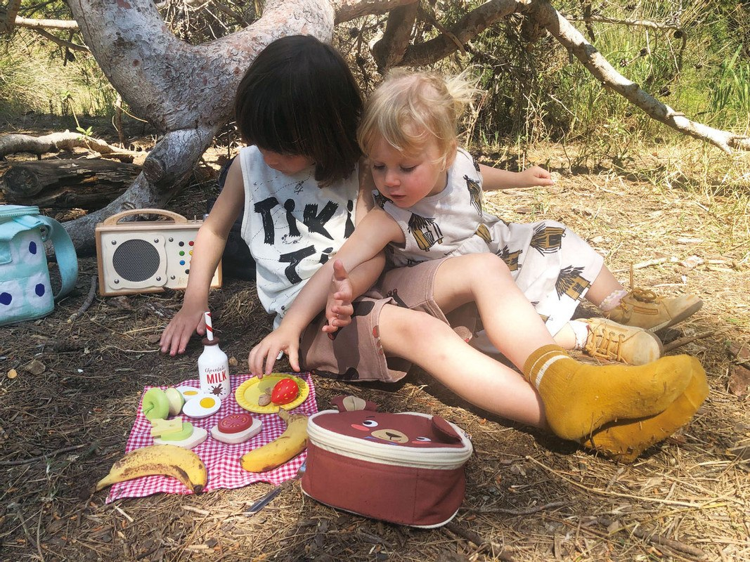 Tender Leaf Toys Picnic Oso Juguete Madera Niños Infantil ®