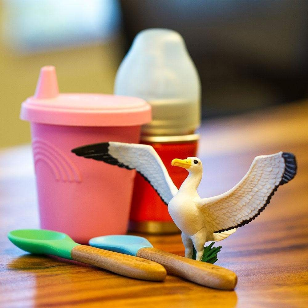 Figura Albatros Gigante Ave Marina Safari Muñeco Niño Trex