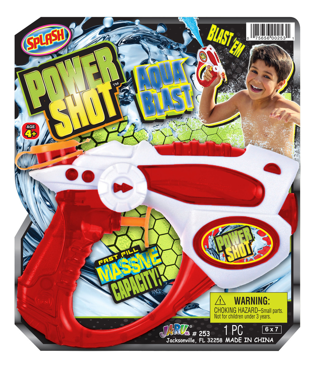 Pistola De Agua Alienigena De Mano Ja Ru Recargable Poderosa