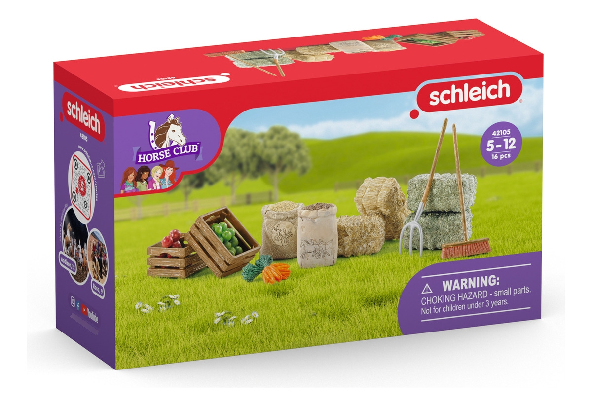 Figura Set De Alimentación Schleich Horse Club Trex