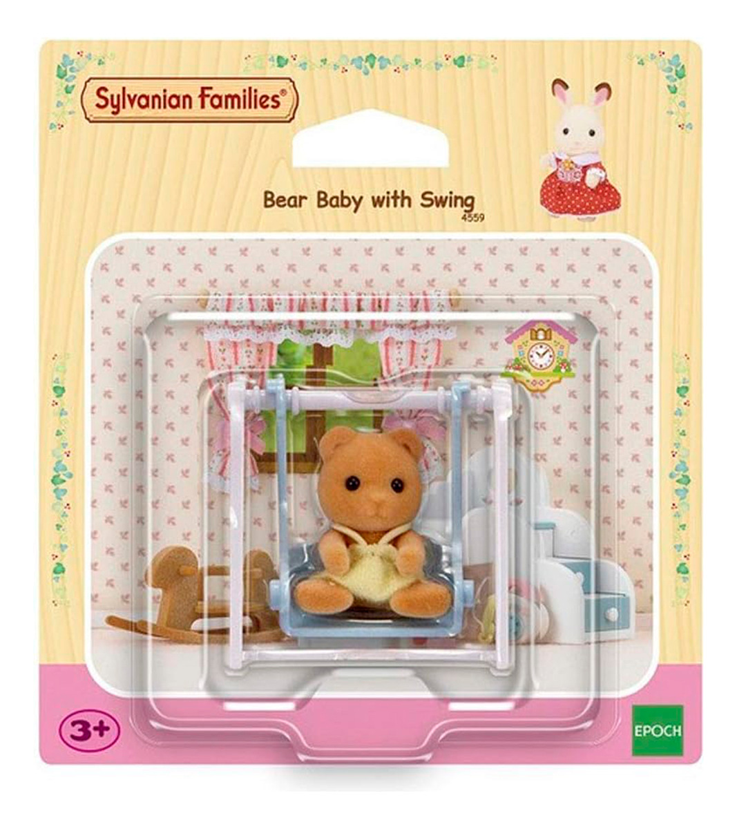 Sylvanian Families Oso De Peluche Con Columpio Conejitos®