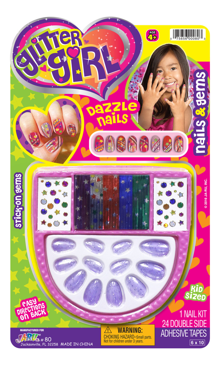 Decora Tus Uñas Crea Postizas Colores Ja Ru Infantil Trex