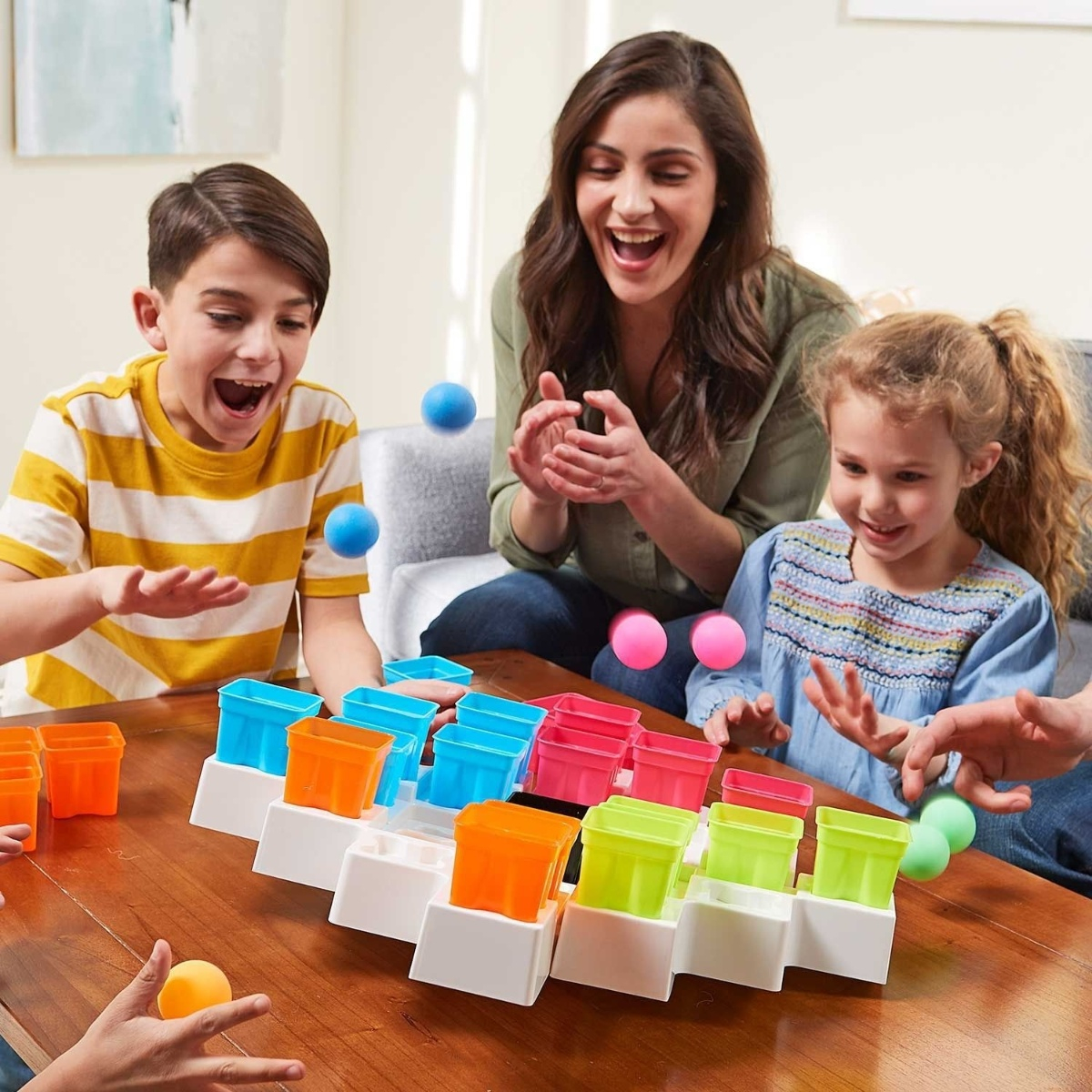 Juego Cubos Pelota Niños Habilidad Franklin Deporte Trex