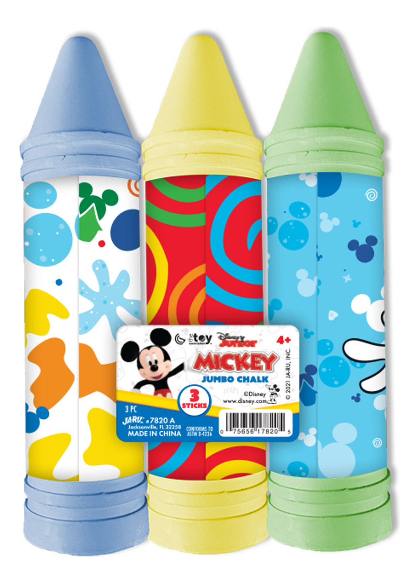 Set Tizas D Piso Gigantes Ja-ru X3 Disney Princesas Y Mickey