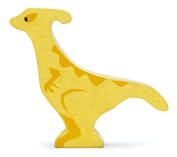 Tender Leaf Toys Dinosaurio Parasaurolophus Madera Juguete ®