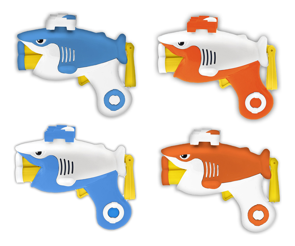 Pistola Lanza Dardos Tiburon + 5 Dardos Ja-ru Bluetopia Trex