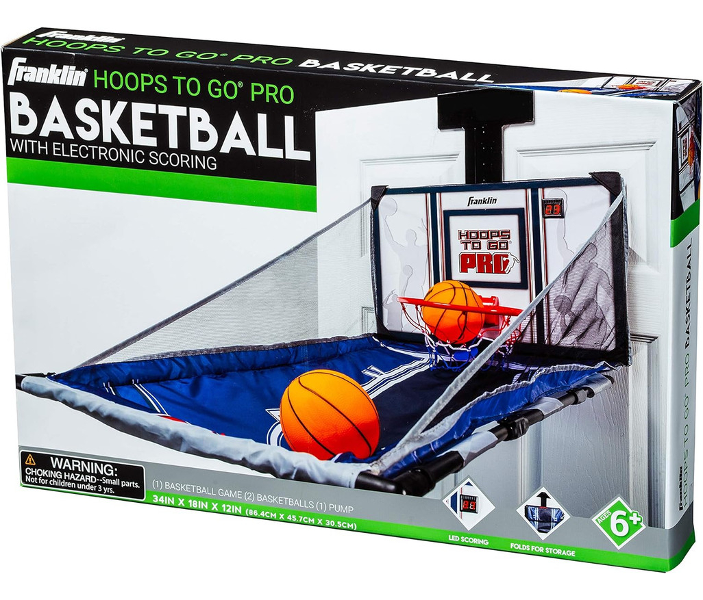Juego Basketball Baloncesto Set Pelotas Luz Sonido Franklin