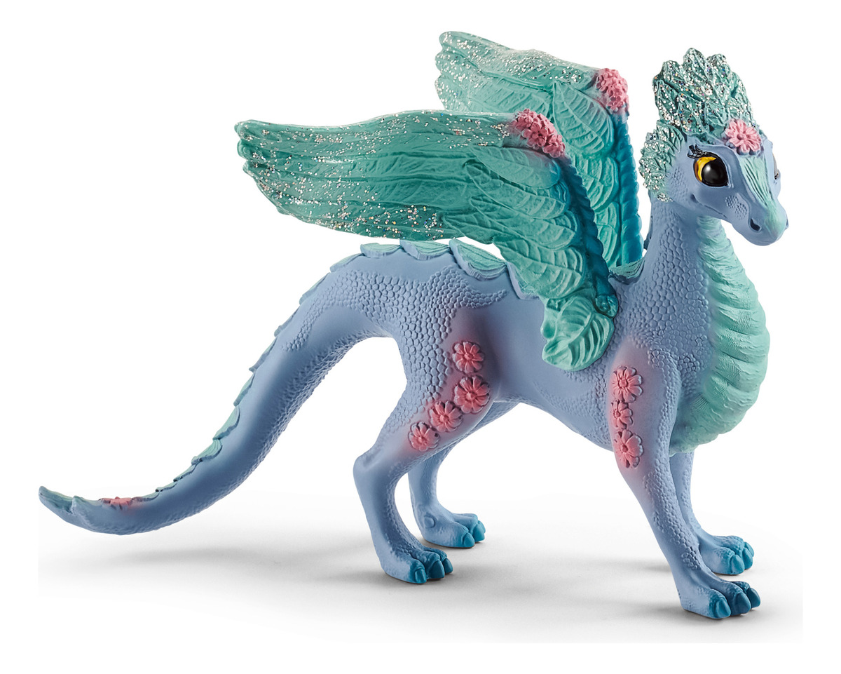 Figura Dragon + Bebe De Flores Bayala Horse Club Schleich