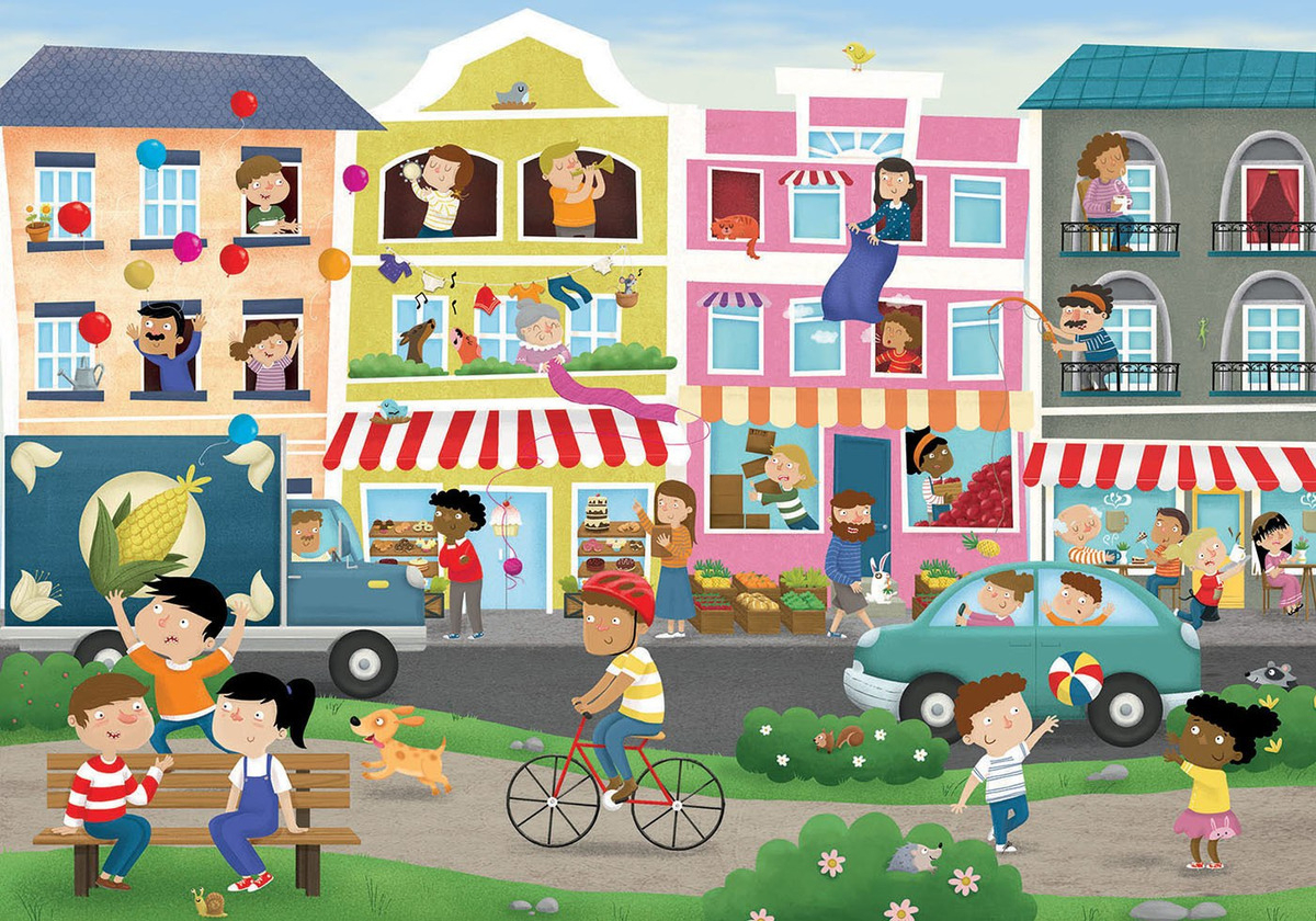 Set Puzzle Detective Rompecabezas Niños Didactico Educa Tx