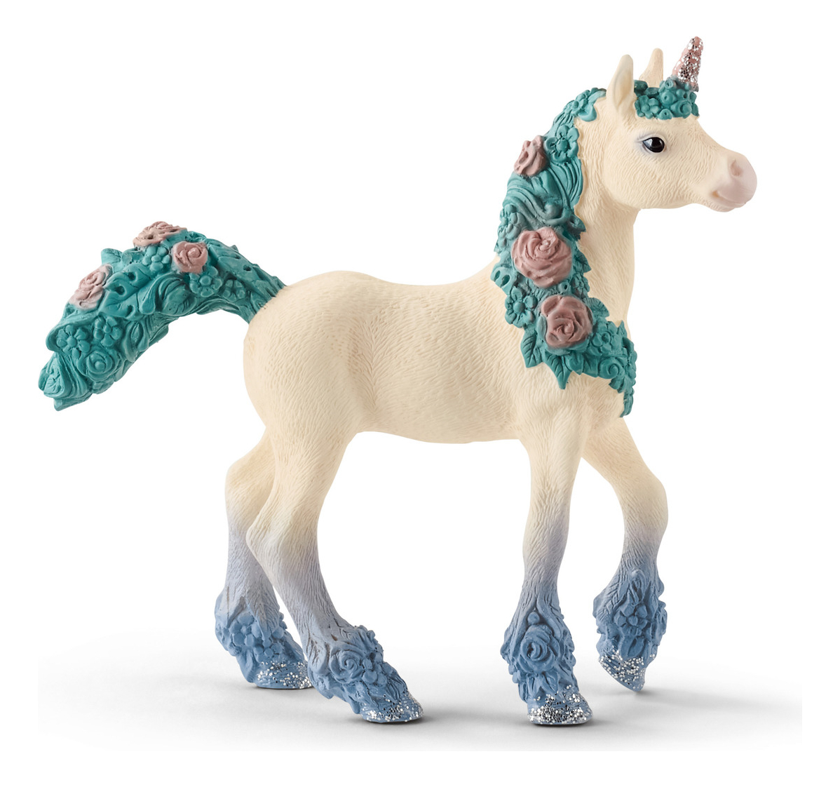 Potro Unicornio Potro De Flor Florido Schleich Calidad Trex