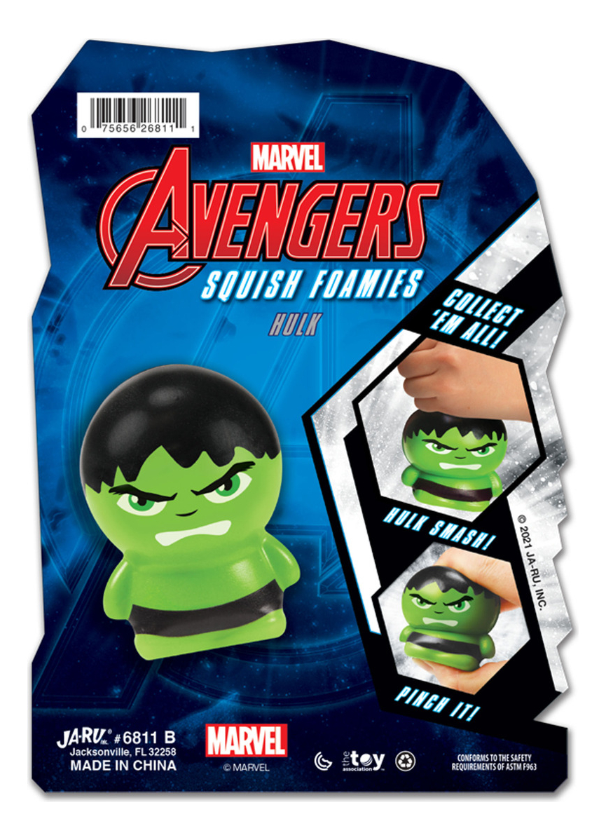 Antiestres Marvel Ja-ru Juguete Esponjoso Diversion Niño Tx