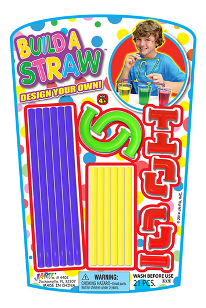 Pajita Sorbito P/ Construir Jaru Diviersion Infantil Juego