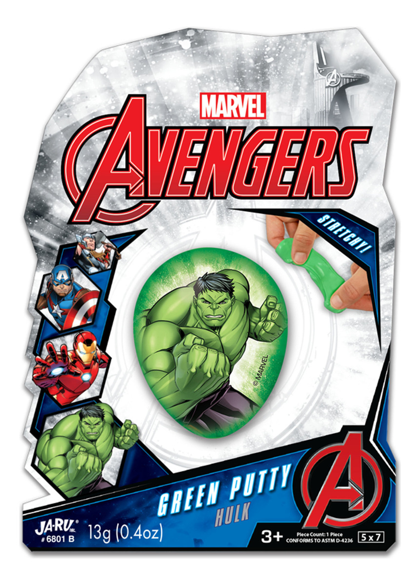 Squishy Slime Marvel Avengers Huevos Rellenos Ja Ru Trex