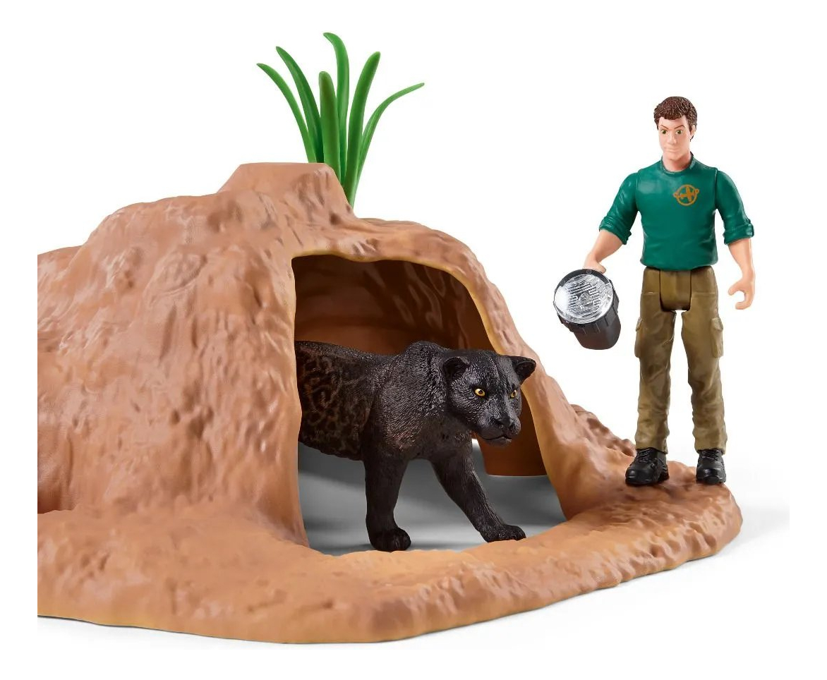 Estación Aventuras Wild Life Ranger Schleich Juguete Niño Tx