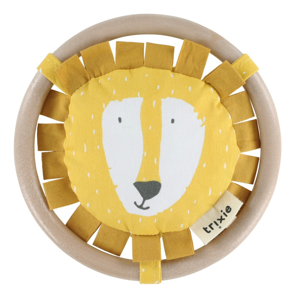 Sonajero Bebe Animales Sonido Trixie Baby Premium Trex