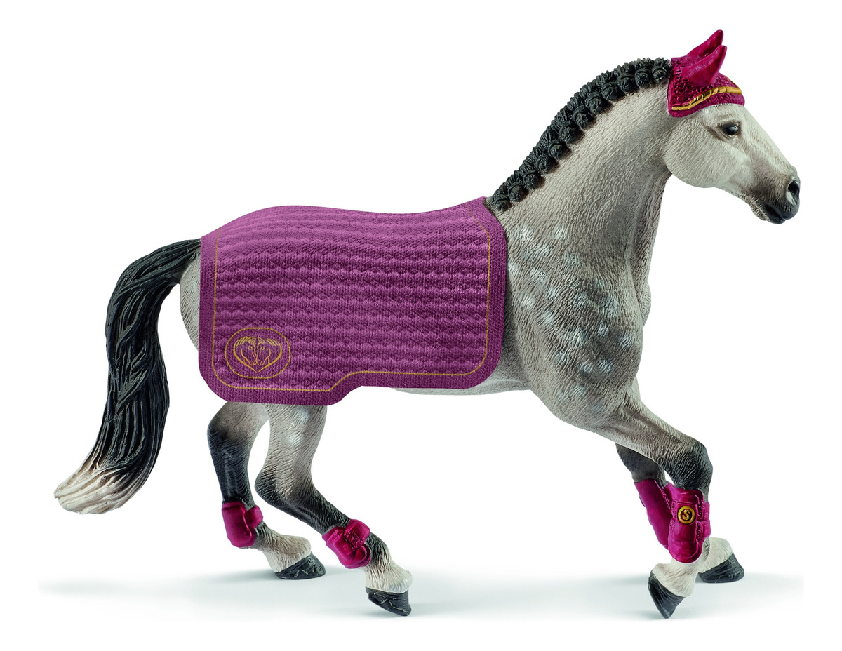 Figura Yegua Caballo Trakehner Torneo Equitación Schleich Tx