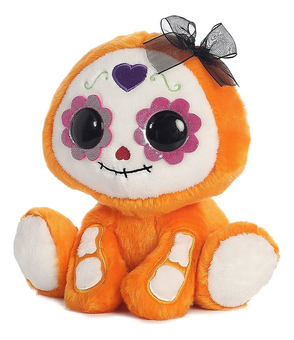 Dotd Naranja Peluche Aurora Suave Felpa Tierno Calidad Trex