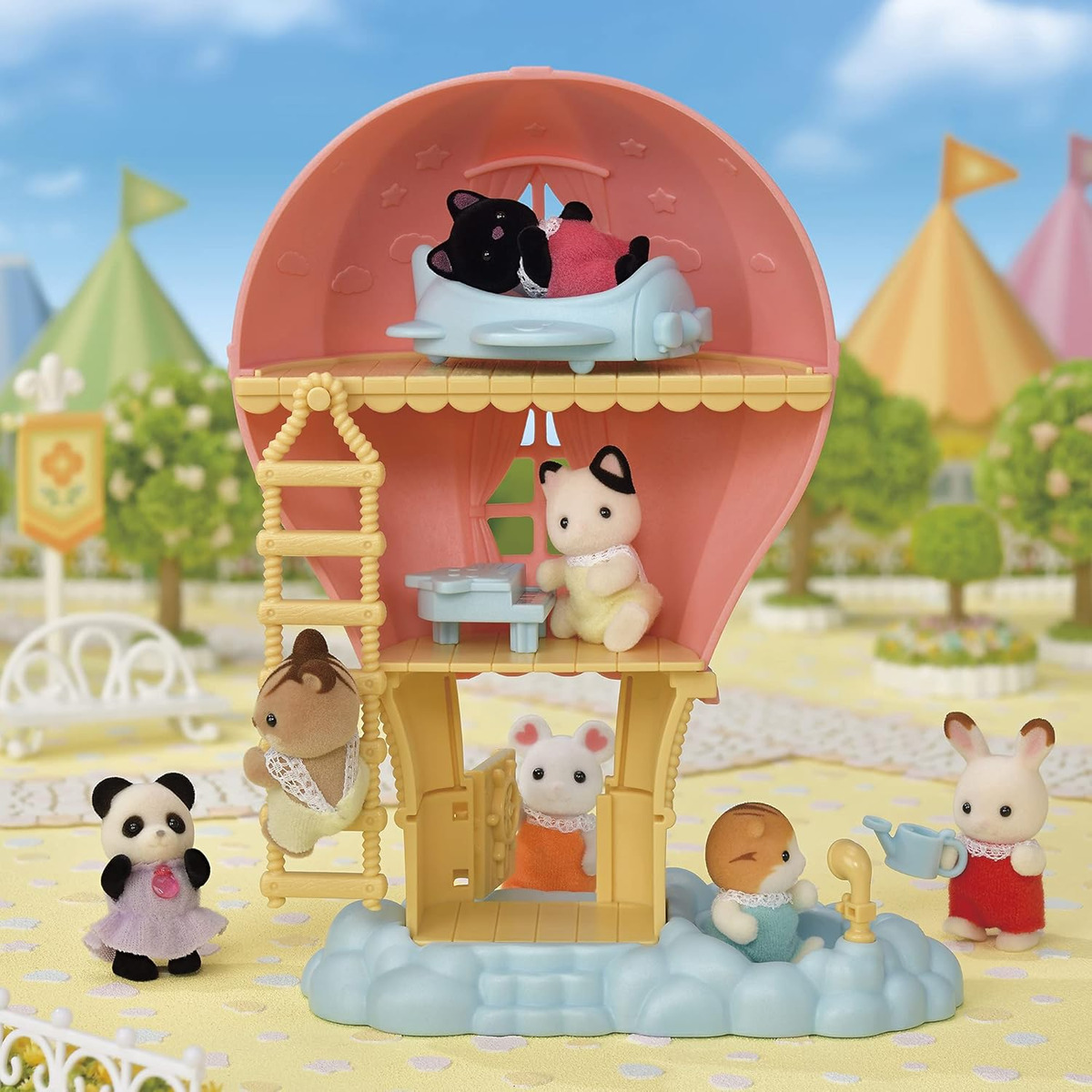 Sylvanian Families Globo Casa De Juegos Accesorios Muñeco Tx