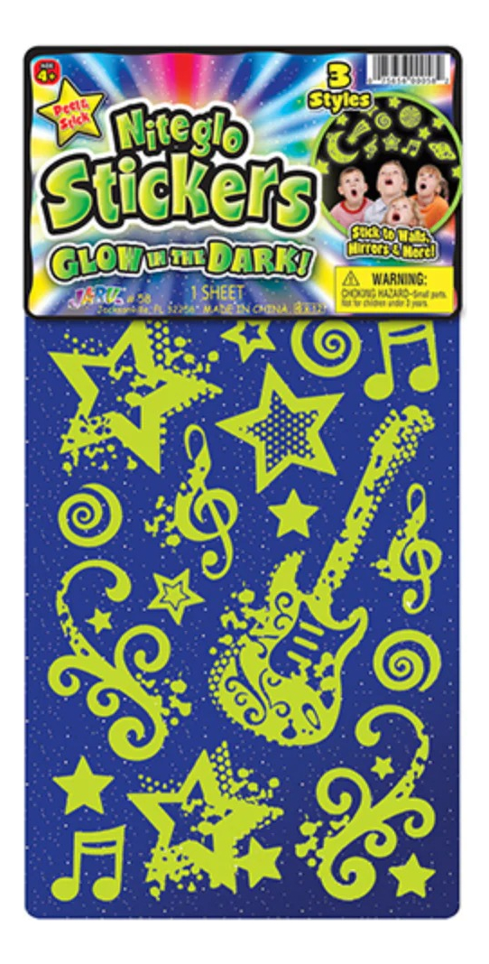 Sticker Brillan Oscuridad Fluorecentes Decoracion Pegatinas
