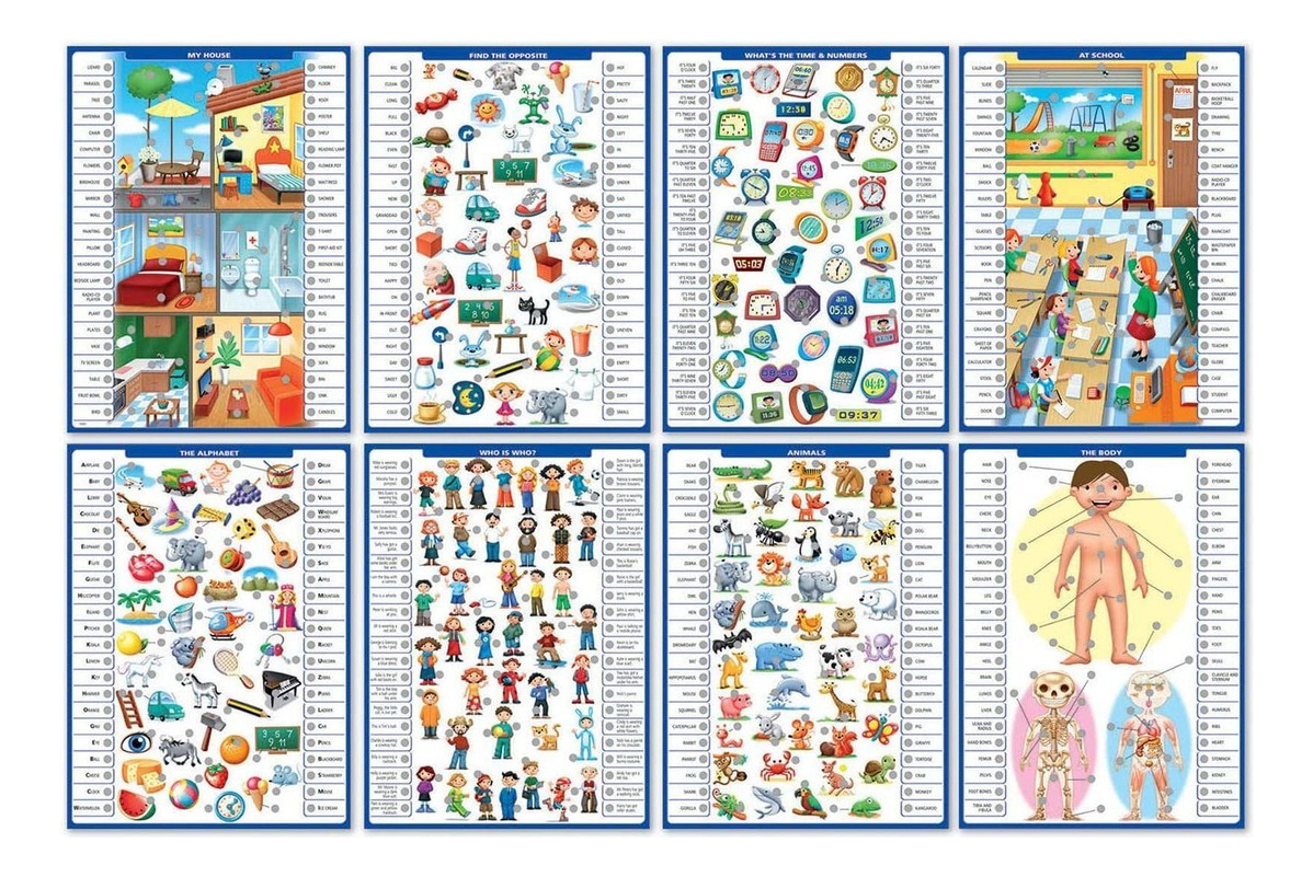 Puzzle Conector Aprendo Ingles Rompecabezas Didactico Educa