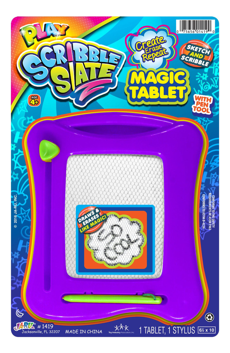 Pizarra Mágica Infantil Con Lapiz Tablet Ja Ru Colores Trex