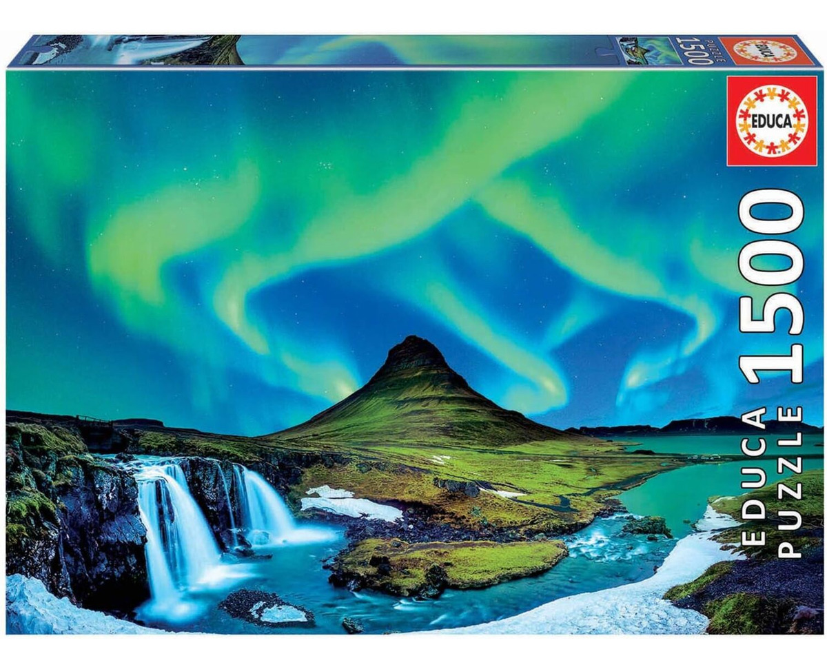 Puzzle Rompecabeza Educa Aurora Boreal Islandia 1500 Piezas