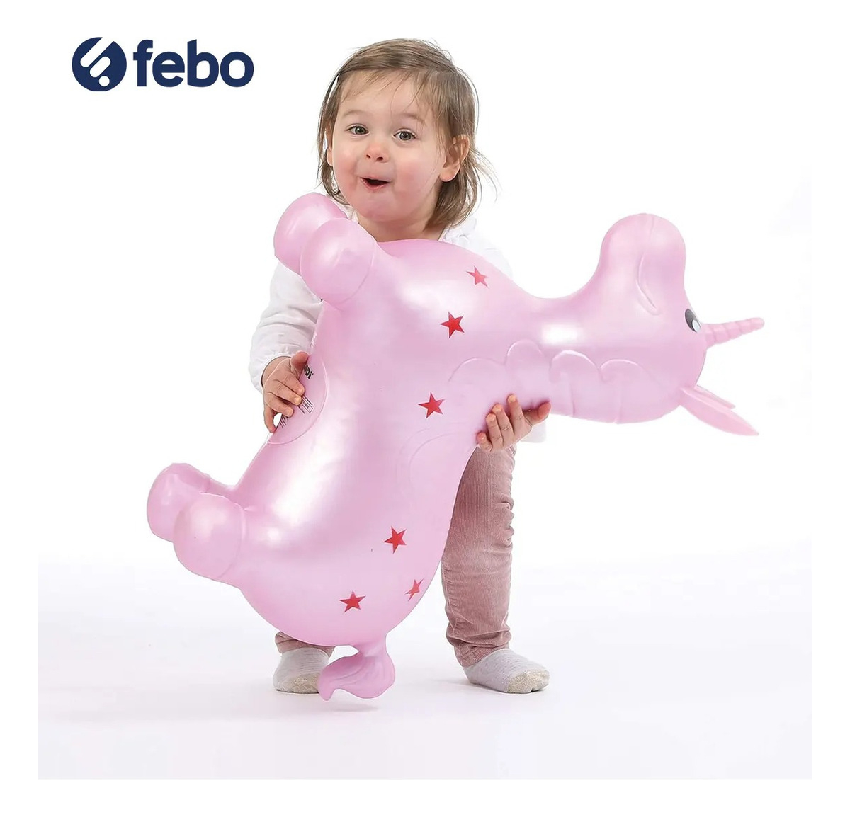Unicornio Saltarin Rosa Ludi Ma Licorne +10meses 90008 Trex