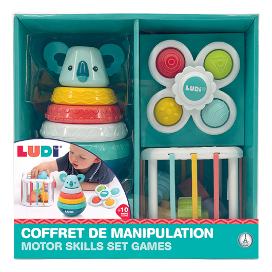 Pack Juego Para Bebe Infantil X3 Manipulacion Ludi Sensorial