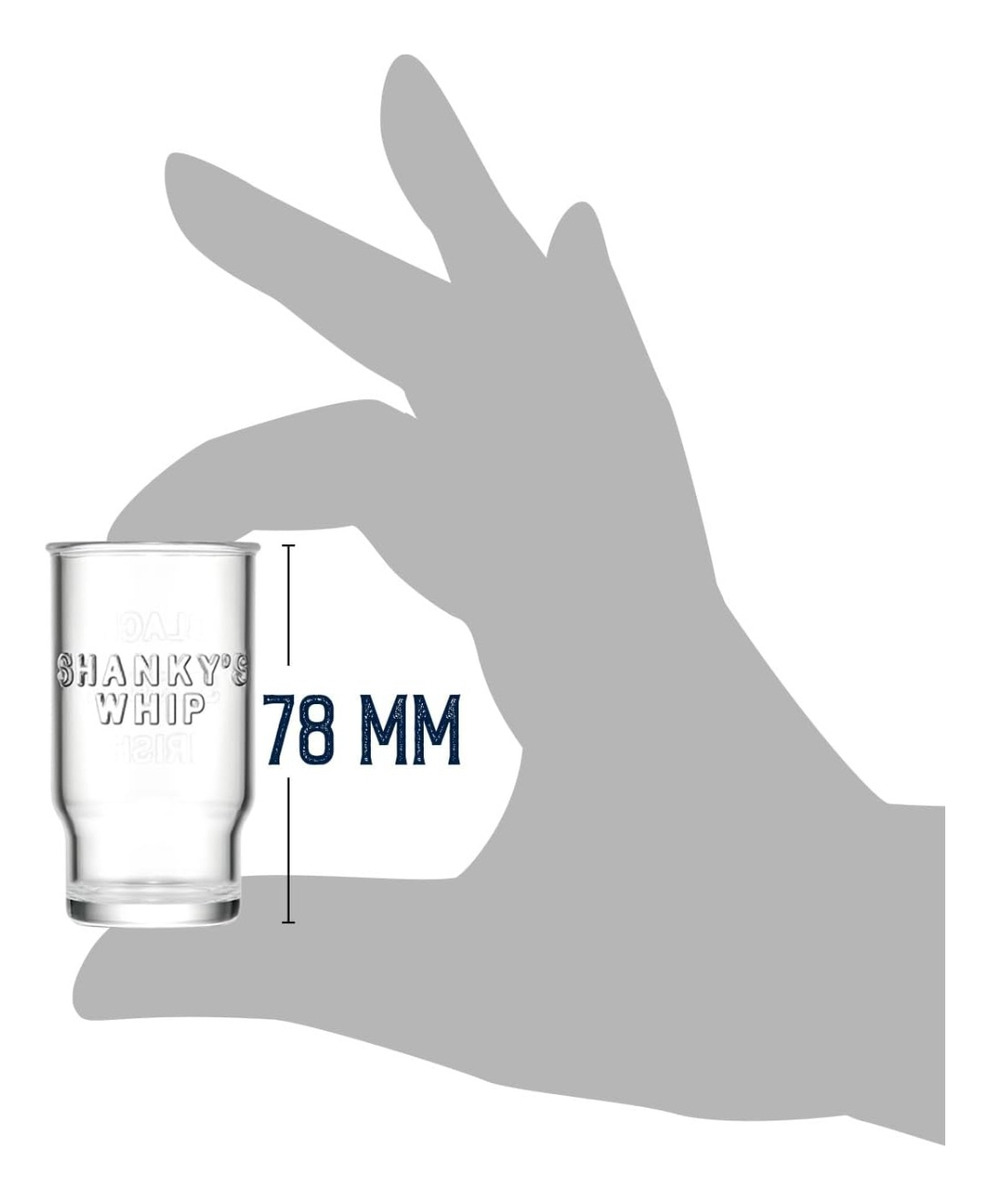 Shankys Shankys Whip Black Irish Whisky Liqueur + 4 Vasos