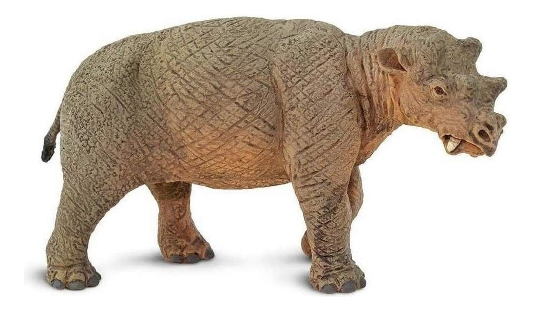 Juguete Safari Mamifero Uintatherium Dinosaurio Figura Trex