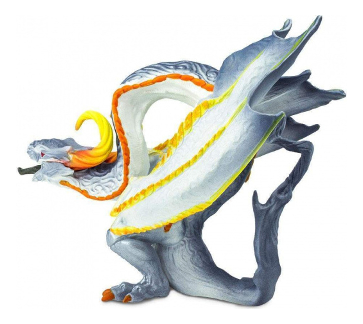 Dragon De Humo Realista Muñeco Figura Coleccion Safari Tx