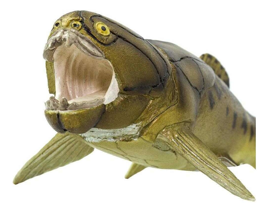 Dunkleosteus Pez Marino Figura Safari Realista Niño Trex