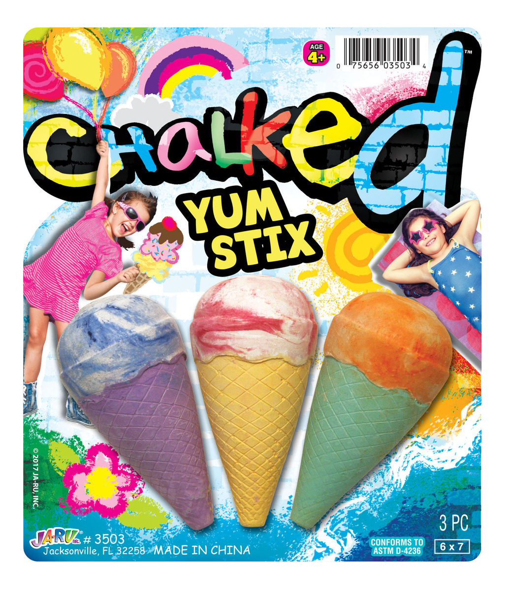 Tiza Ja-ru Helado Dibuja Didactica Tiktok Asegurada Trex