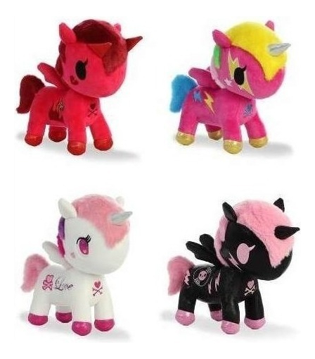 Peluche Dj Sparkle El Unicornio Colección Tokidoki Aurora Tx