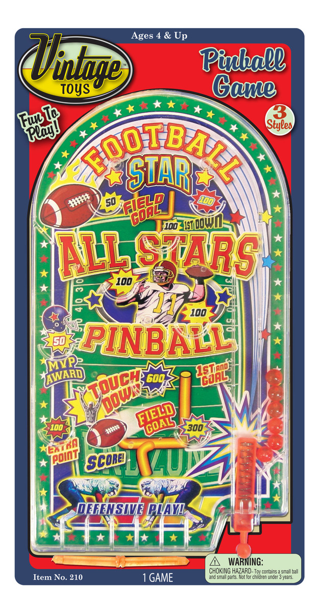 Pinball Vintage Arcade Flipper Ja-ru De Bolsillo Juego Trex