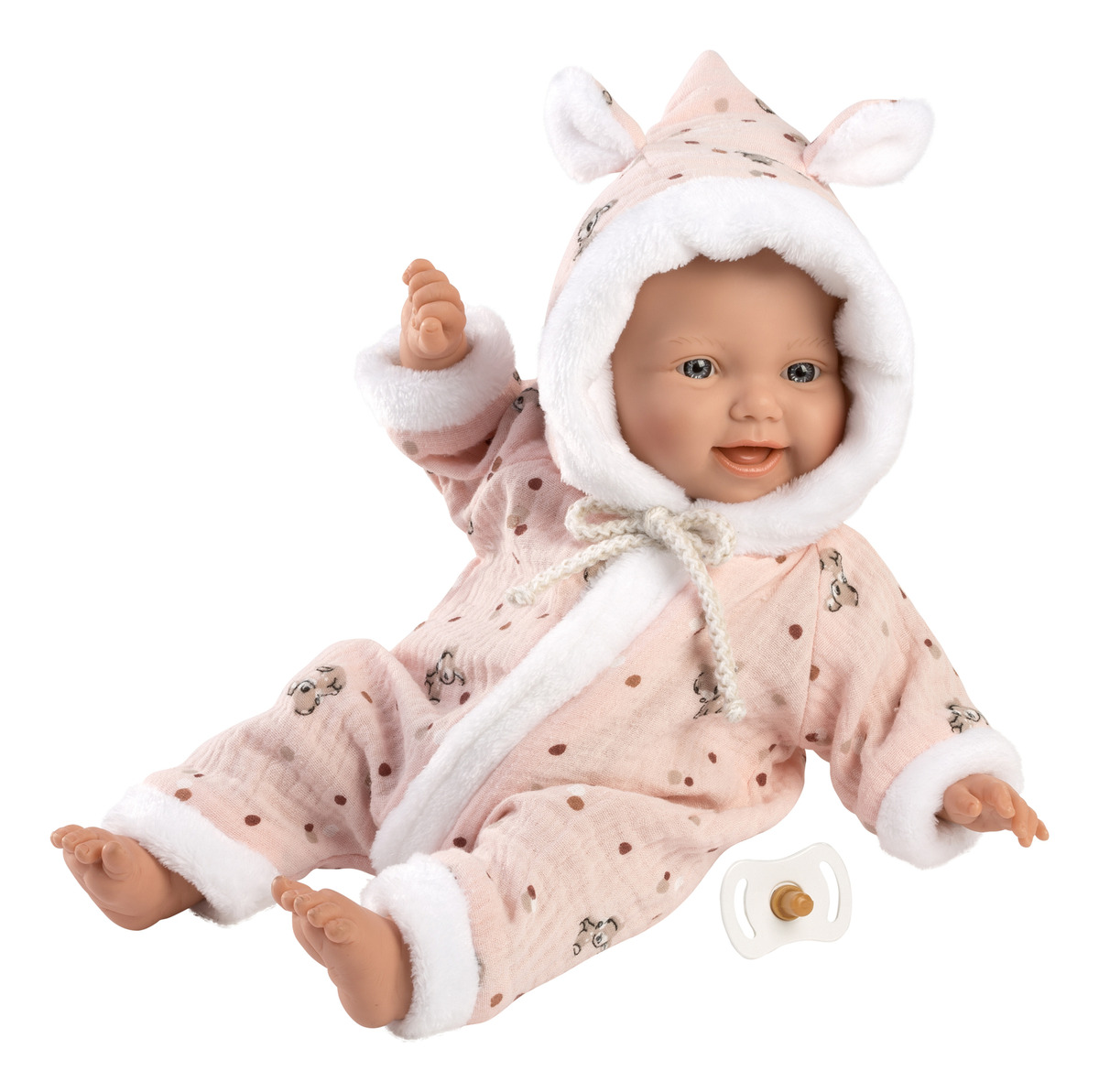 Muñeca Llorens Mini Baby Tierna Modelos Divertidos Trex