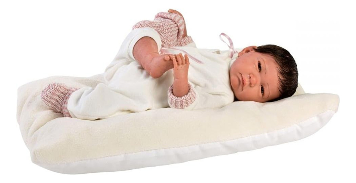 Bebe Hecho A Mano Realista Silicona Muñeca Llorens Reborn Tx