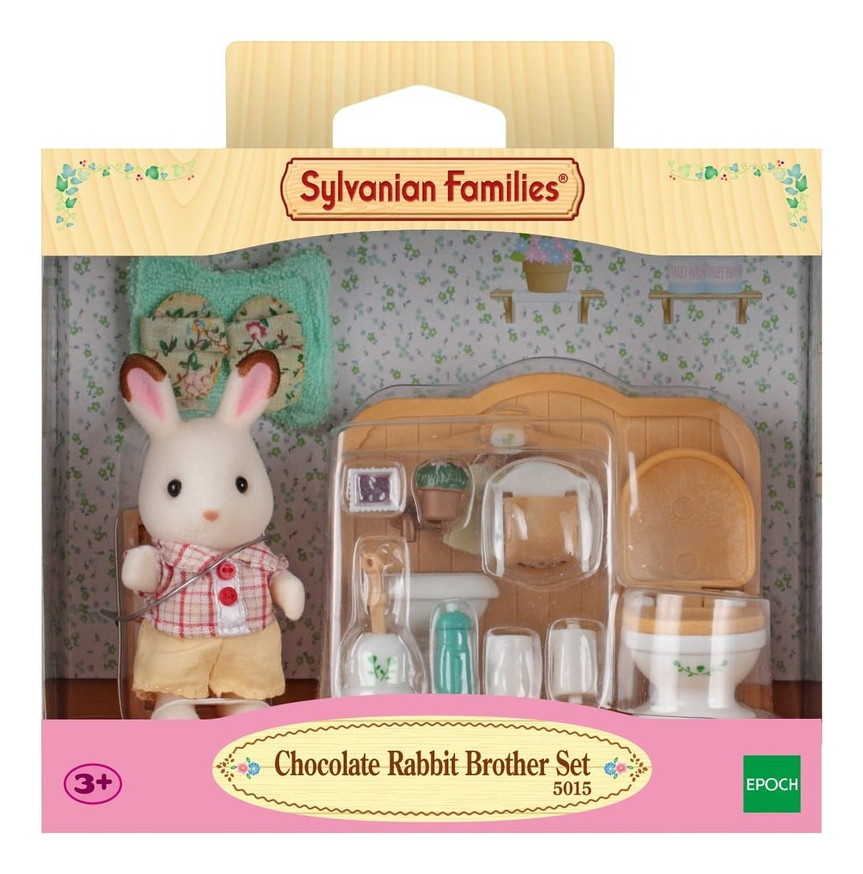 Sylvanian Families Hermano Conejo De Chocolate Juguete Niños