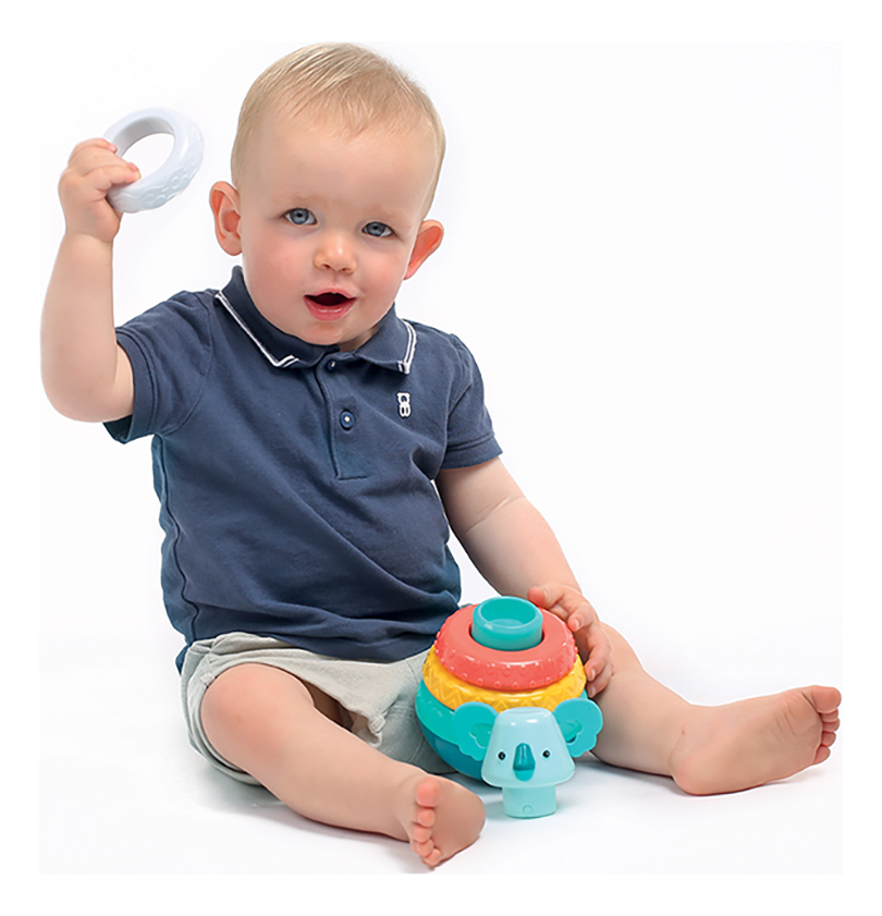 Piramide Culbuto Koala Bebe Eduativo Sensorial Ludi Trex