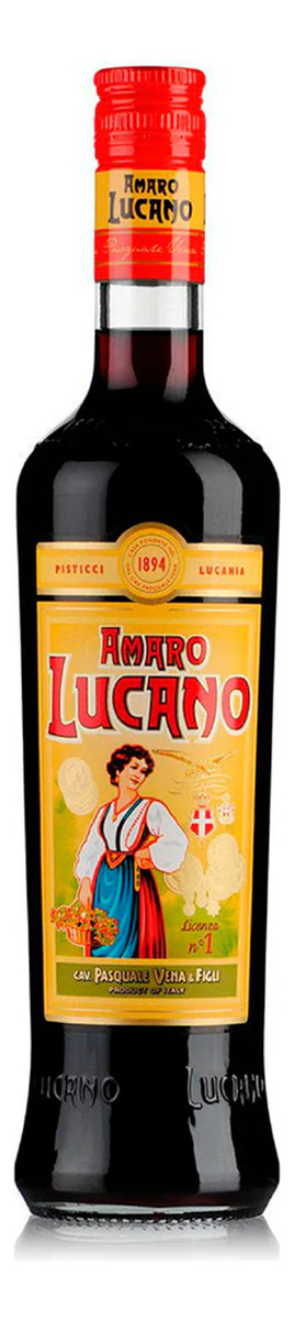 Licor Hierbas Lucano Amaro 700 Ml Cocteles Postres Trex