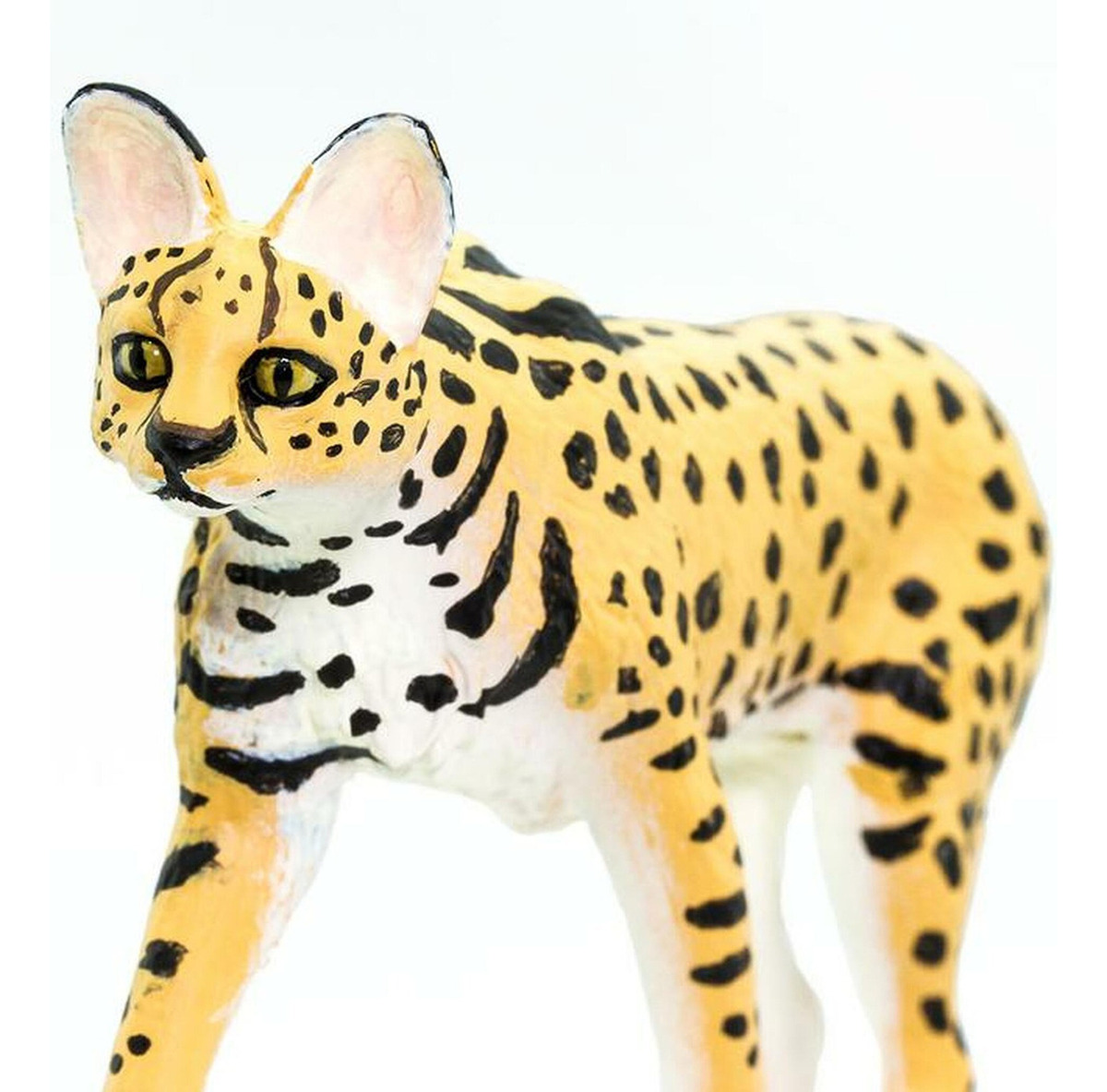 Gato Cerval Africano Safari Figura Muñeco Realista Trex